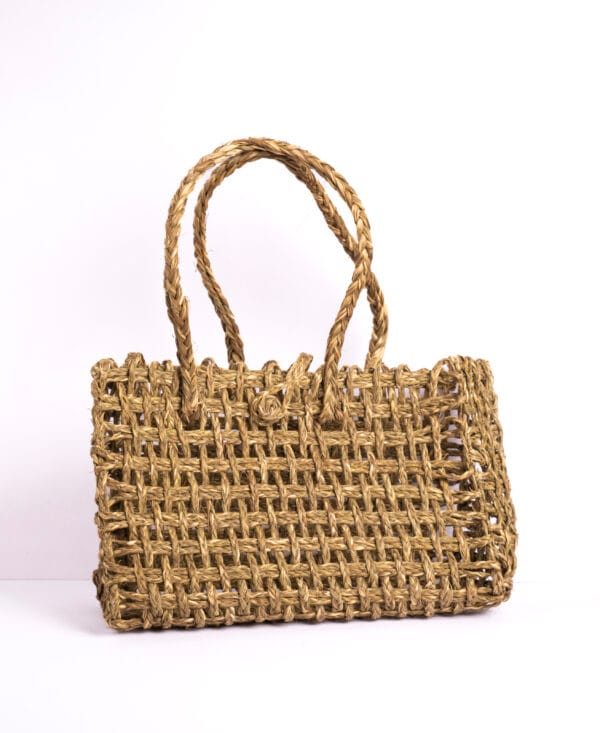 Handwoven Natural Brown Tote Bags