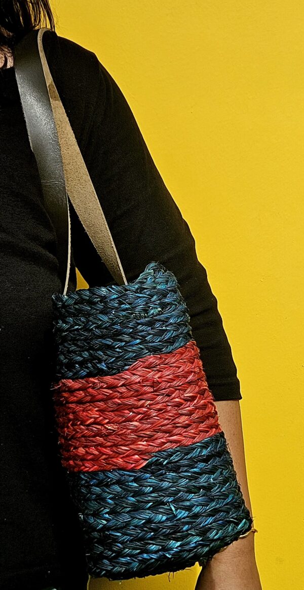 Handwoven Woman & Girls Tote Bag - Image 2